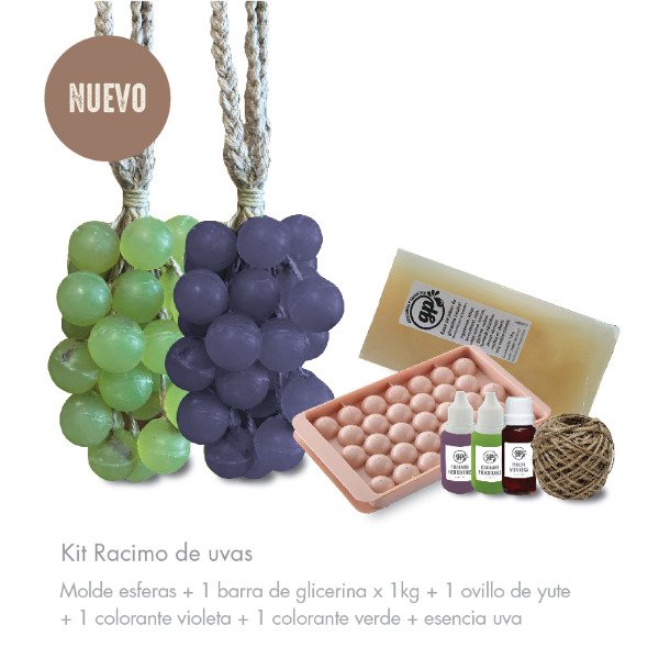 Producto - Kit Jabón Racimo de Uvas
