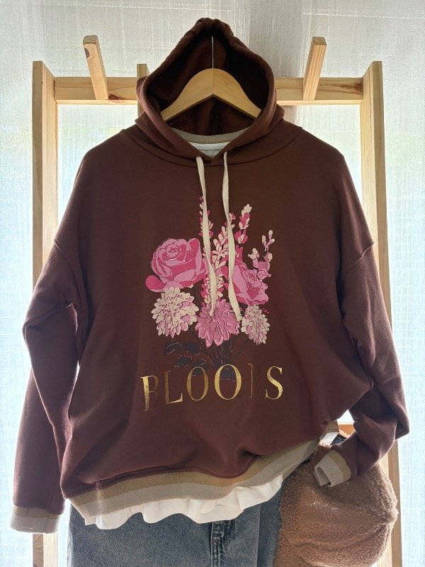 Producto - BUZO BLOOMS CHOCO