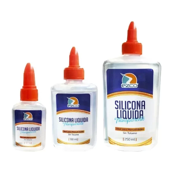 Producto - Silicona líquida Ezco (tamaños varios)