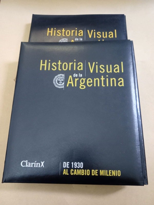 Producto - Historia visual de la Argentina - Autores varios - Clarín s/f Dos tomos - 1