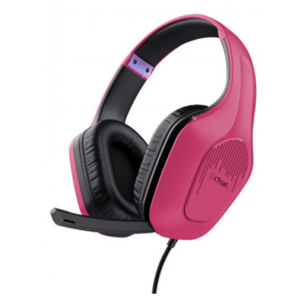 Producto - Auricular Gamer Trust ZIROX PINK GXT415P - 0