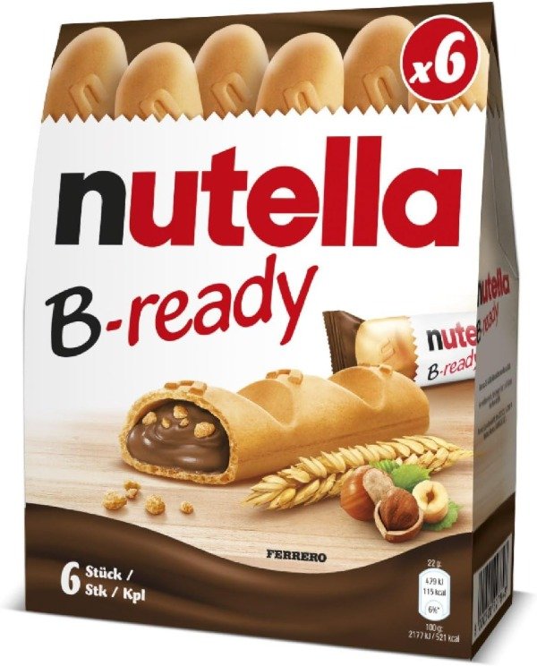 Producto - Nutella B-ready Caja x 6