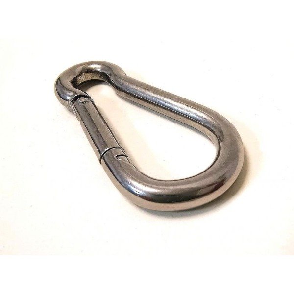 Producto - 11601   MOSQUETON TIPO PERA Ac. INOXIDABLE
