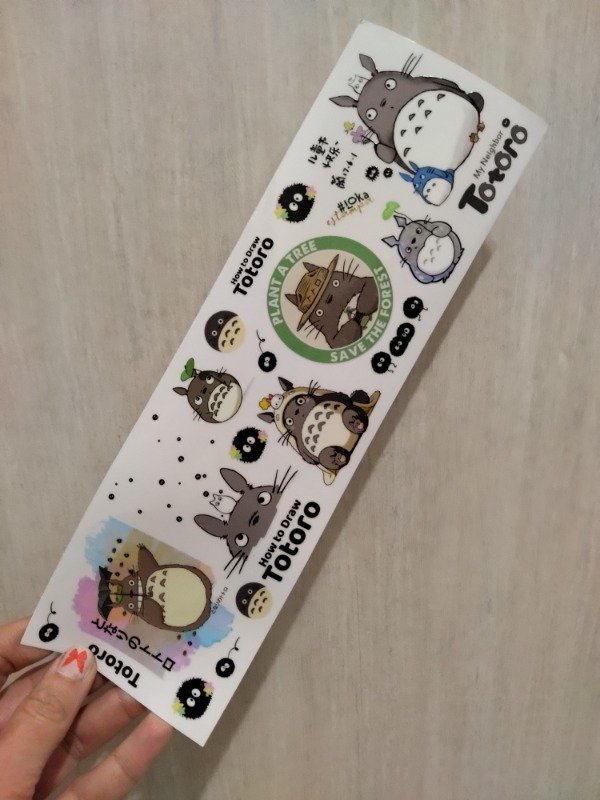 Producto - UV Tiras 8x28cm Totoro #2