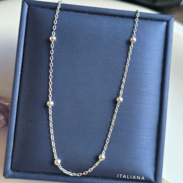 Producto - Cadena italiana esferas 40 cm