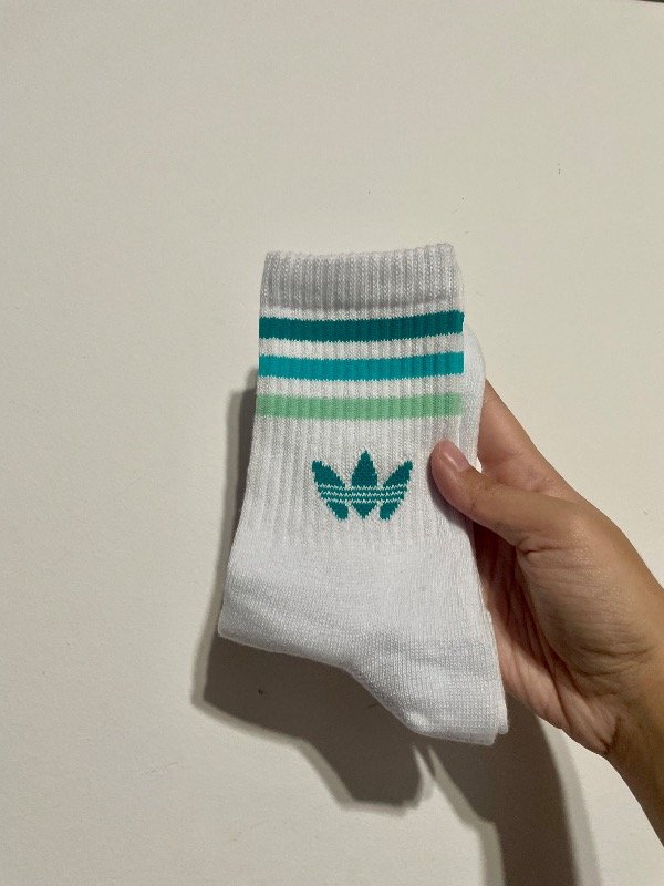 Tenis adulto Adidas lineas degrade verde