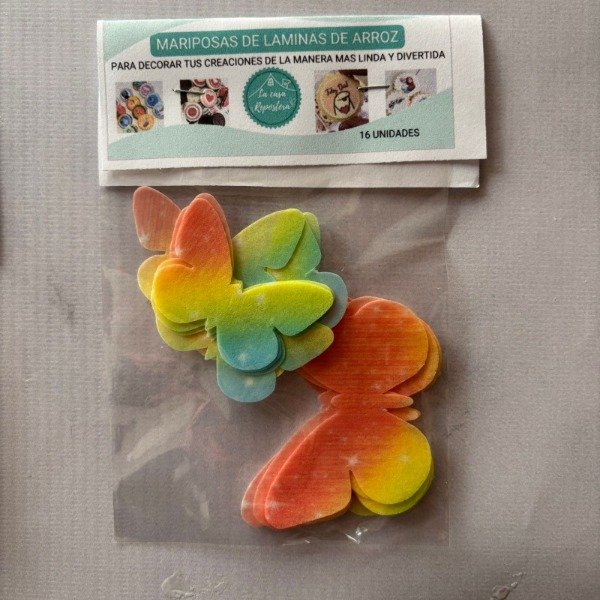 Producto - MARIPOSAS TROQUELADAS MULTICOLOR NUEVAS
