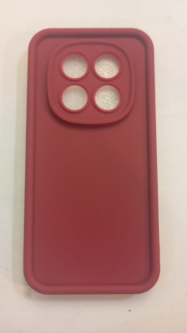 Producto - Funda Silicona Premium Bordo para Xiaomi Redmi Note 15 Pro