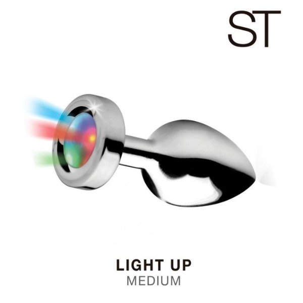 Producto - Light Up Medium Anal Plug - M006-M - 0