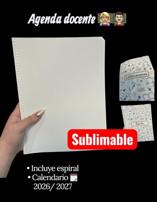 Producto - AGENDA DOCENTE A4