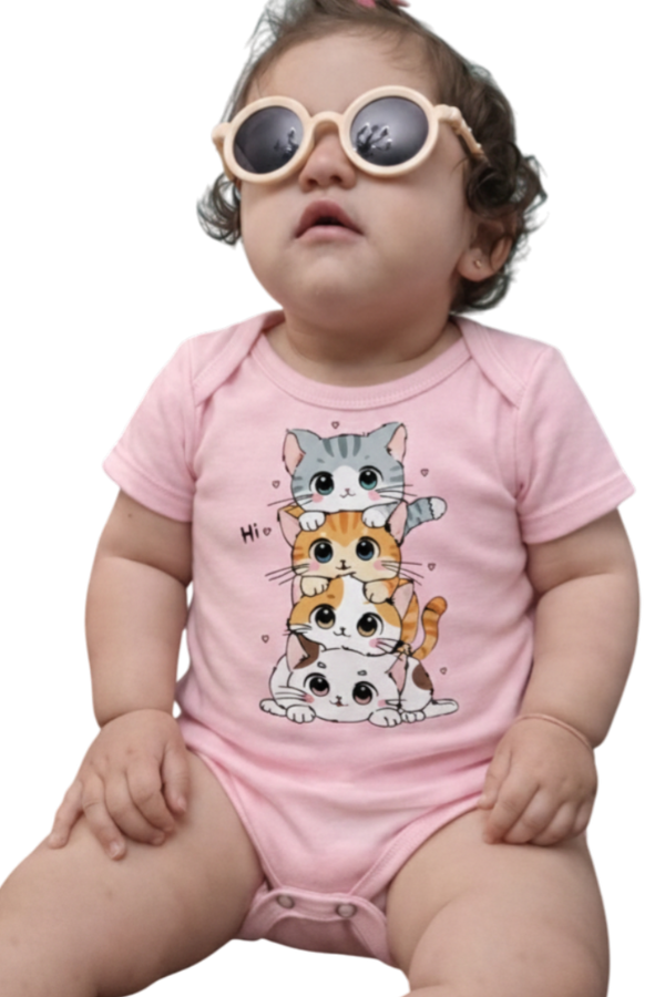 Producto - Body Gatitos Manga Corta