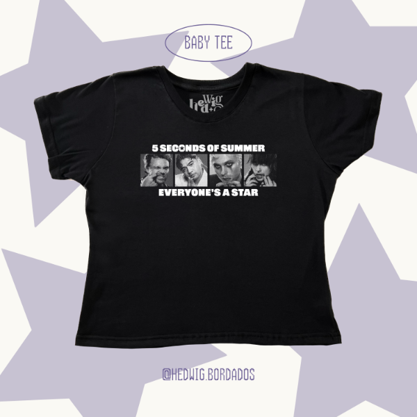 Baby tee “5SOS Everyone’s a Star BYN”