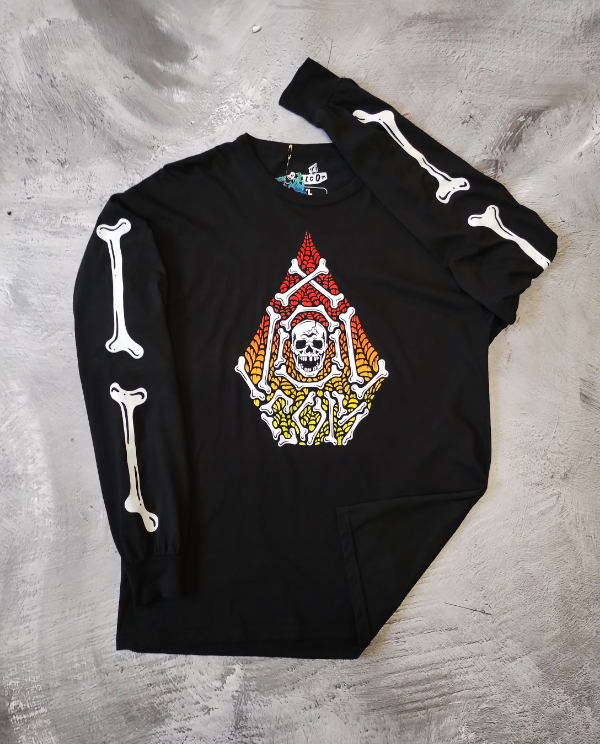 Producto - Remera Mangas Largas Volcom - Skull
