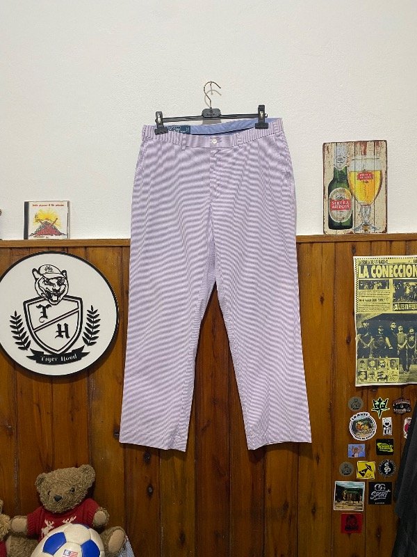 Producto - POLO RALPH LAUREN RAYADO LILA (L)