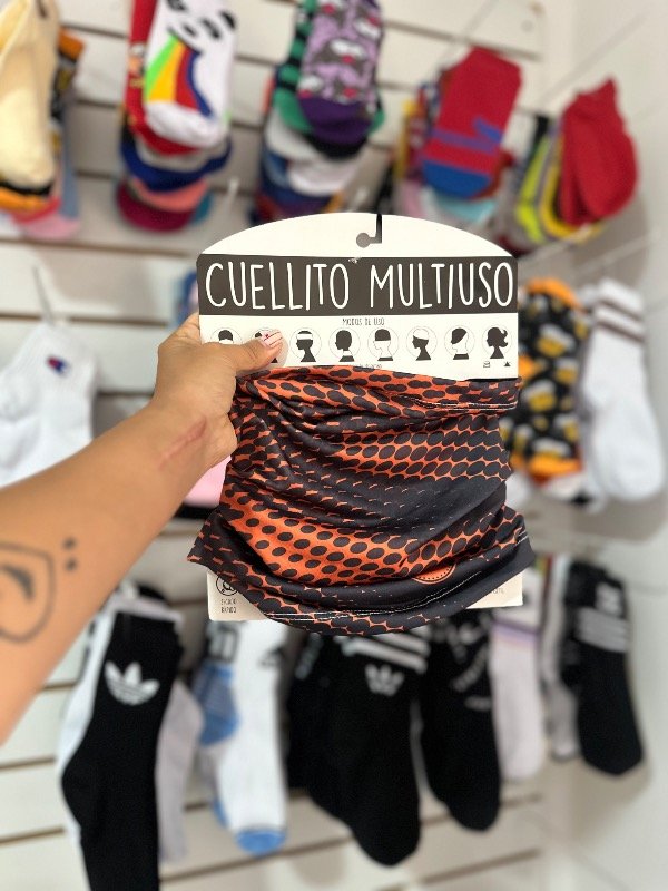 Producto - Cuellito pañal naranja liviano