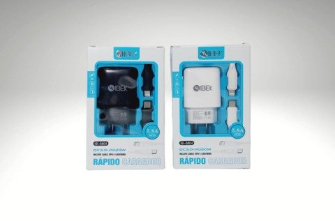 Producto - CARGADOR  IPHONE IBEK 5.8A