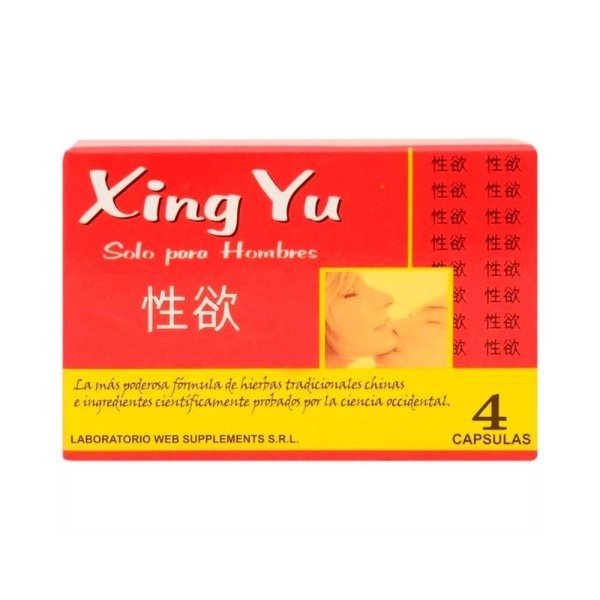 Producto - Xing Yu 4 Capsulas Potenciador Masculino vigorizante