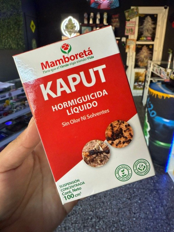 Producto - MAMBORETA KAPUT HORMIGUICIDA LIQUIDO 100CM3