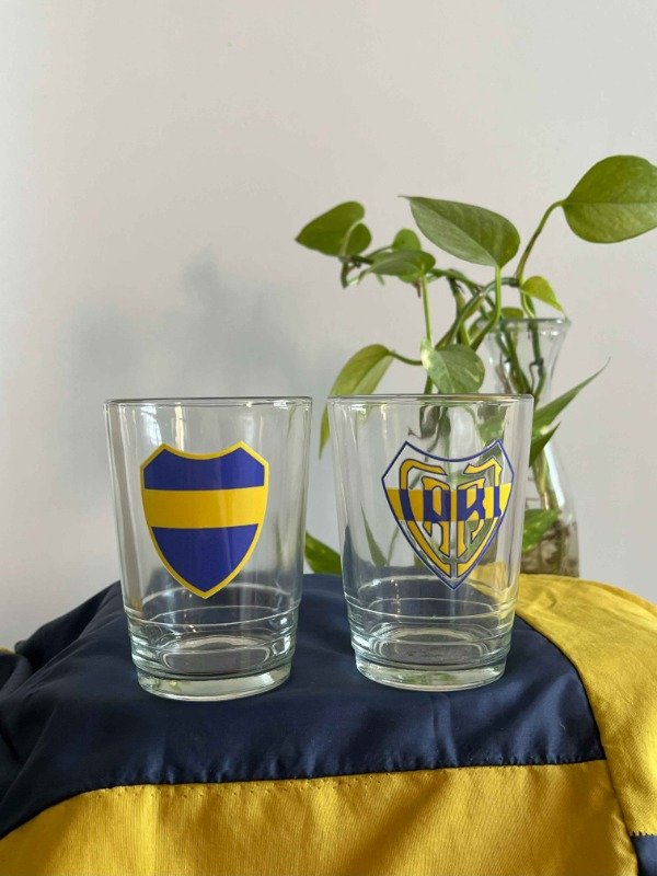 Producto - Vaso Escudos Boca x2
