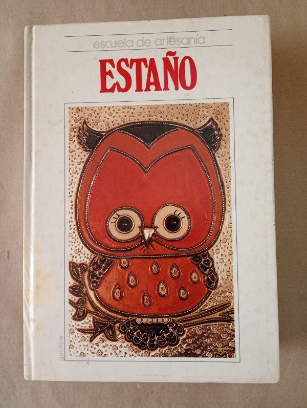 Producto - Estaño - Barbero González - Quorum 1992 - Tapa dura