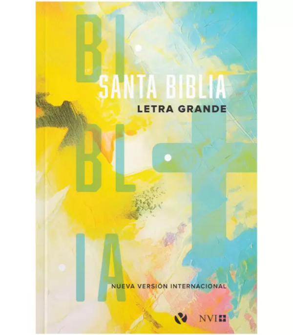 Producto - BIBLIA LETRA GRANDE NVI 2022 TAPA RÚSTICA VERDE