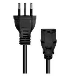 Producto - HLD de Alimentacion 15 Metros para Fuente - Negro Estandar Brasil