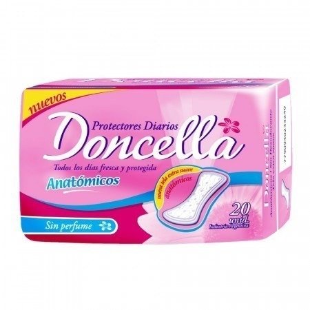 Producto - protectores diarios sin desodorante x20u [DONCELLA]