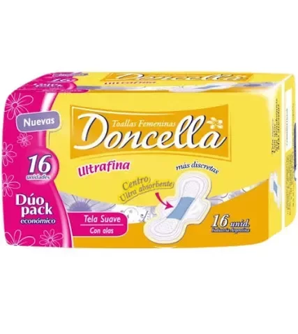 Producto - doncella ultrafina 16 unid