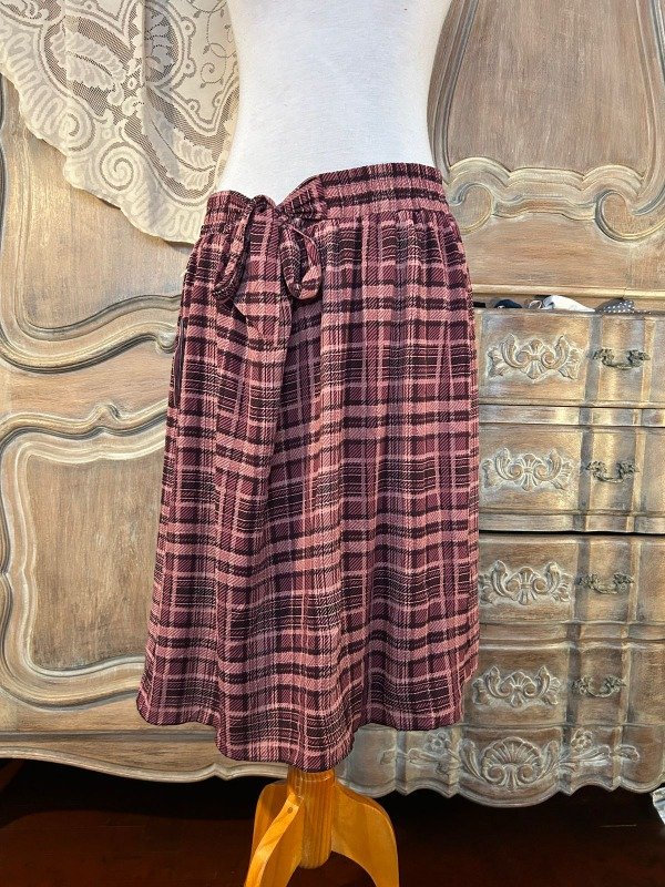 Producto - Falda Cuadrille RosaA