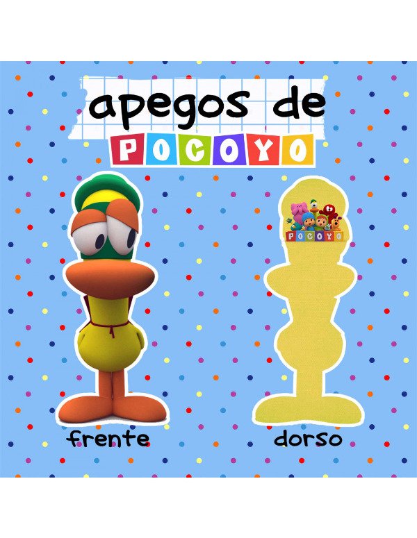 Producto - Muñeco Almohada Apego Personalizado POCOYO #3