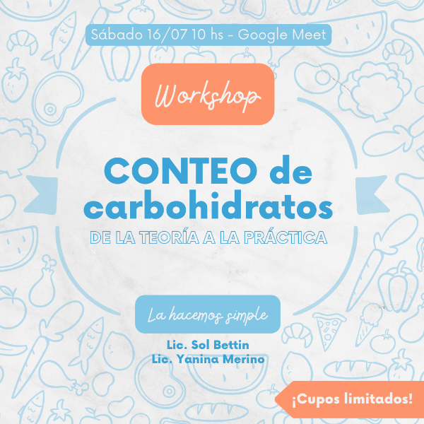 Producto - Workshop: Conteo de Carbohidratos