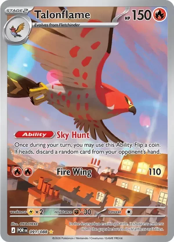 Producto - Talonflame (091/088) [Mega Evolution: Perfect Order]