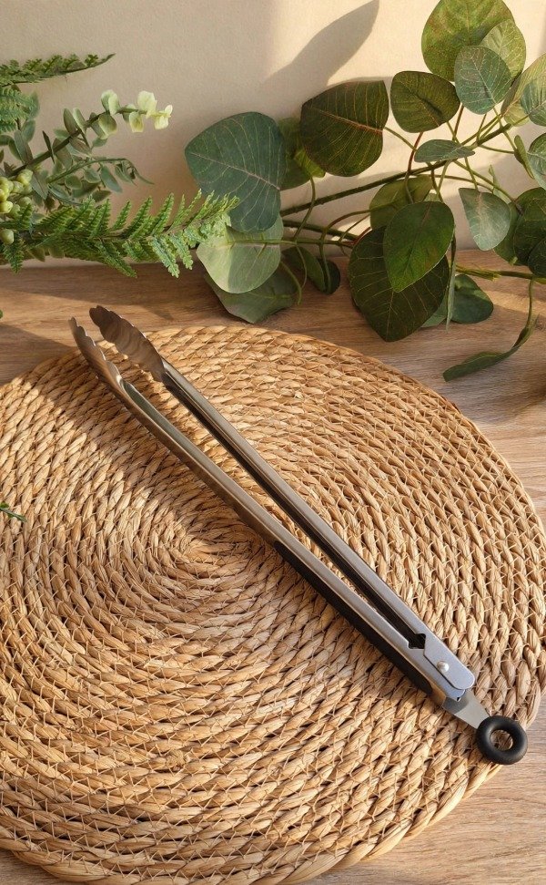 Producto - PINZA DE ACERO MANGO CUBIERTO CON PP NEGRO L - 0