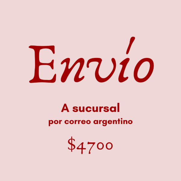 Producto - Envío a sucursal - correo argentino
