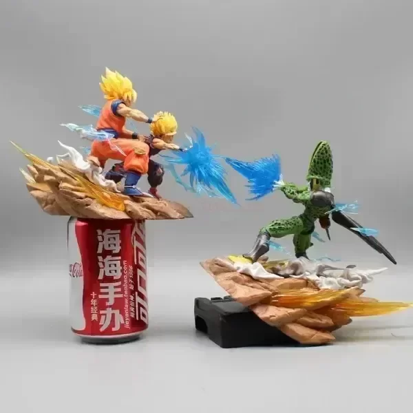 Producto - Dioramas Gohan y Goku vs Cell - Dragon Ball