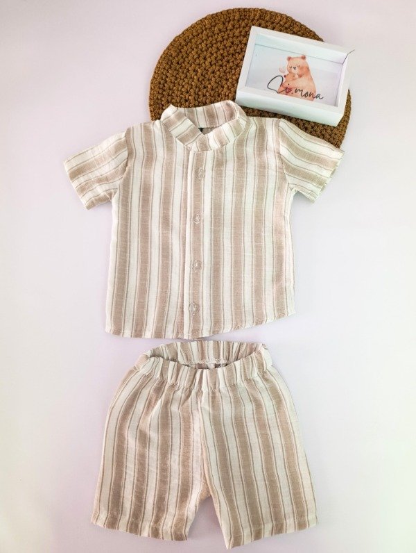 Producto - Conjunto de lino beige