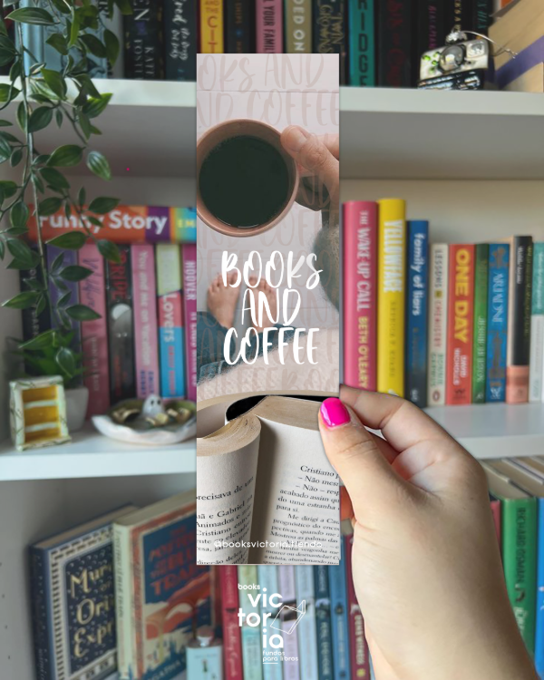 Producto - Señalador - Books and coffee 2