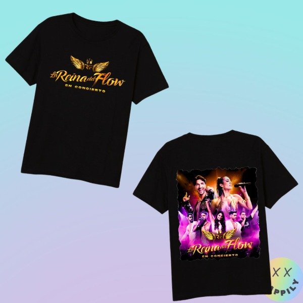 Producto - Remera La Reina del Flow Doble Estampa #2