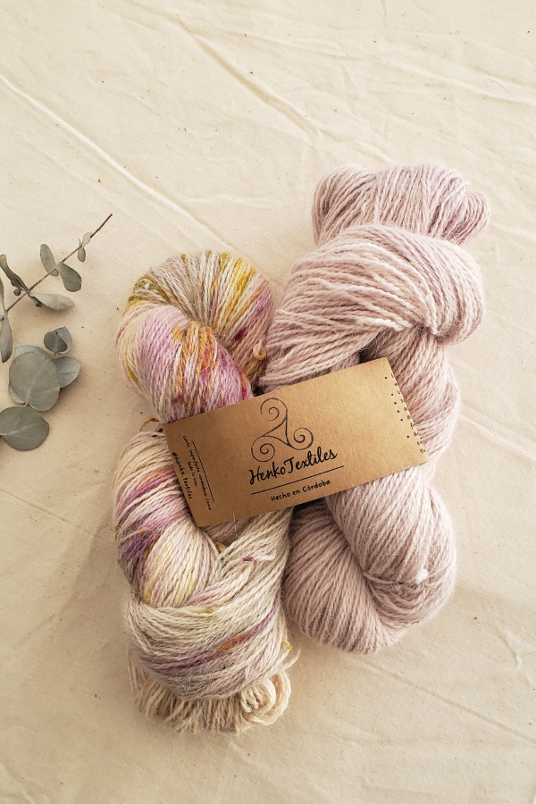Producto - Dúo ecoprint Fiadh (alpaca)
