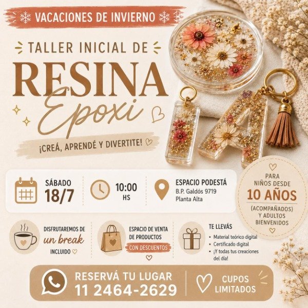 Producto - RESINA EPOXI - Taller inicial