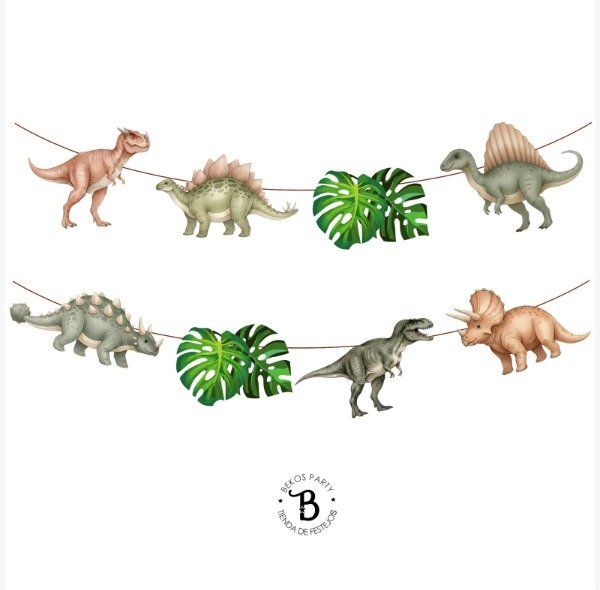Producto - Guirnalda DINOS Vintage