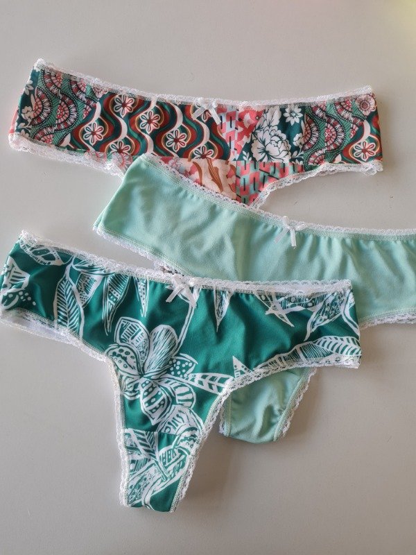 Producto - Pack x3 culotte less de microfibra - 5009