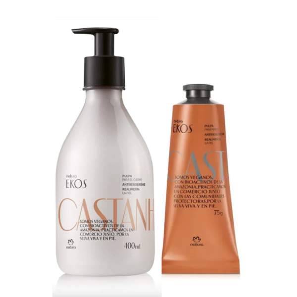 Producto - Combo Ekos Castaña (Crema corporal + Crema de manos)