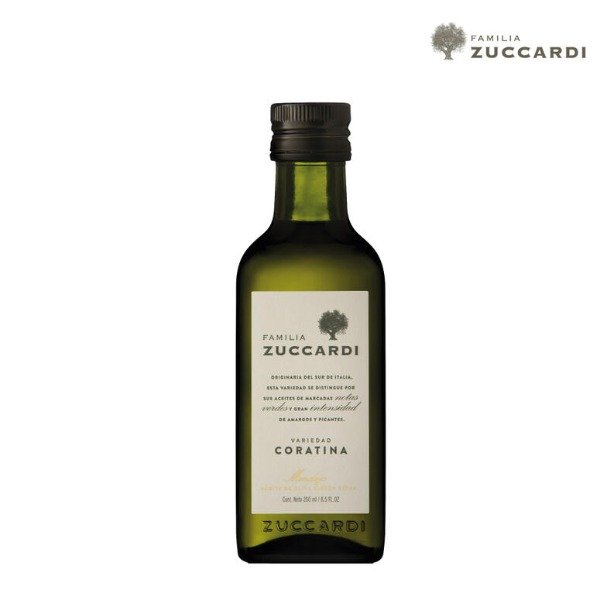 Producto - Aceite de Oliva Virgen Extra Coratina x 250ml ZUCCARDI