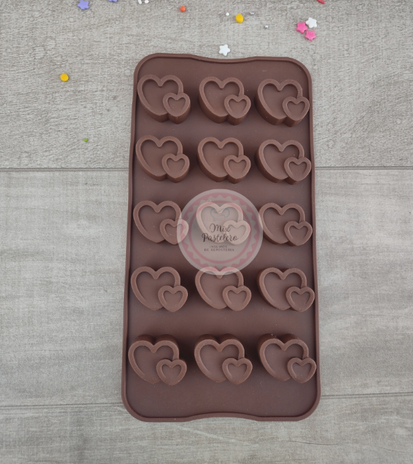 Producto - Molde Doble Corazón