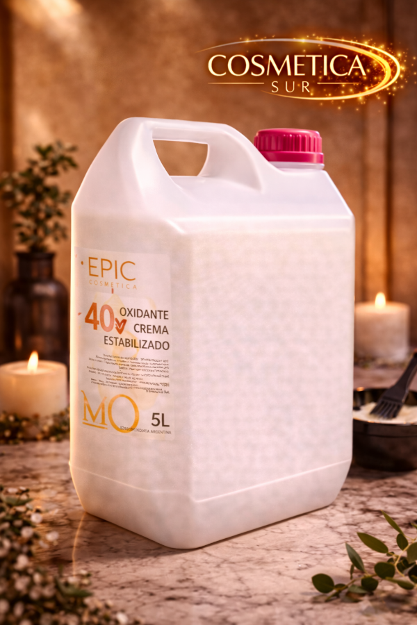 Producto - oxidante cremoso de 40 volúmenes x 5 litros epic