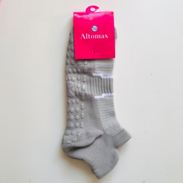 Producto - Soquetes Antideslizante Altomax Mujer (Gris)