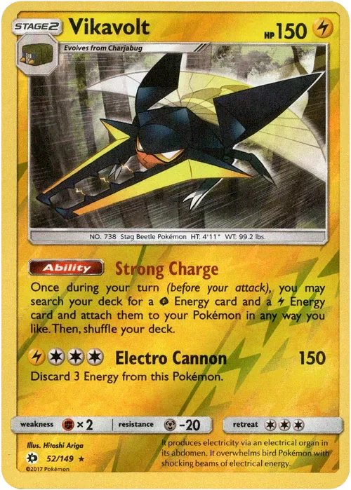 Producto - Vikavolt - 52/149 - Sun and Moon - Reverse Holo