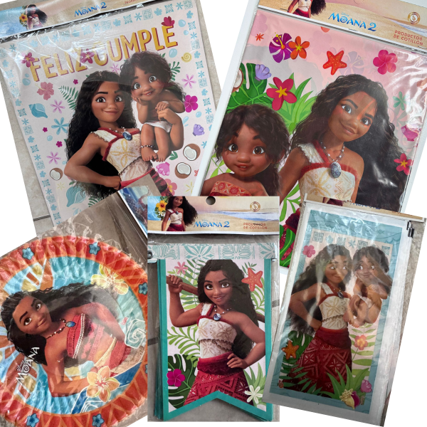 Producto - MOANA - Artículos para Cumpleaños -
