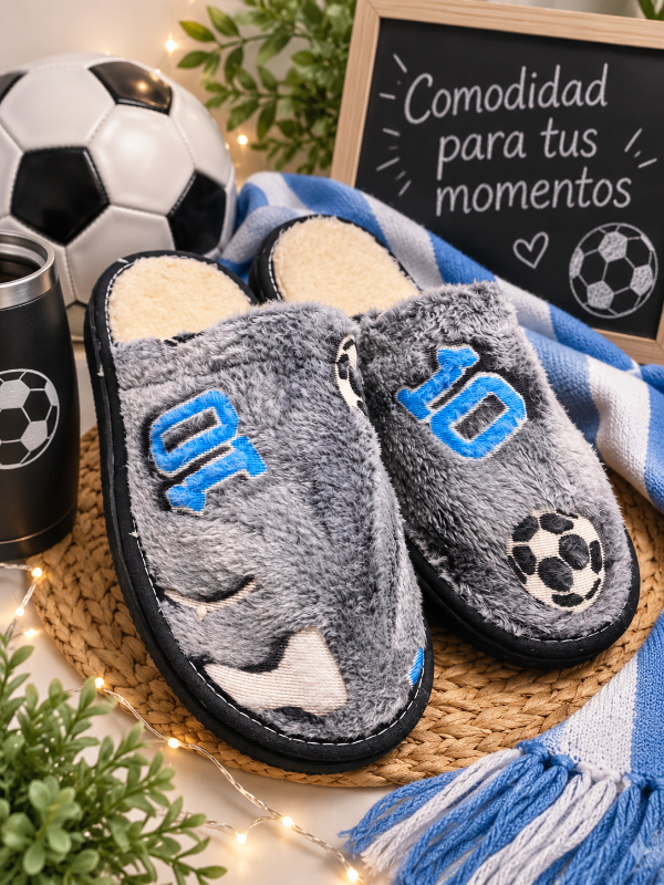 Producto - Pantuflas futbol